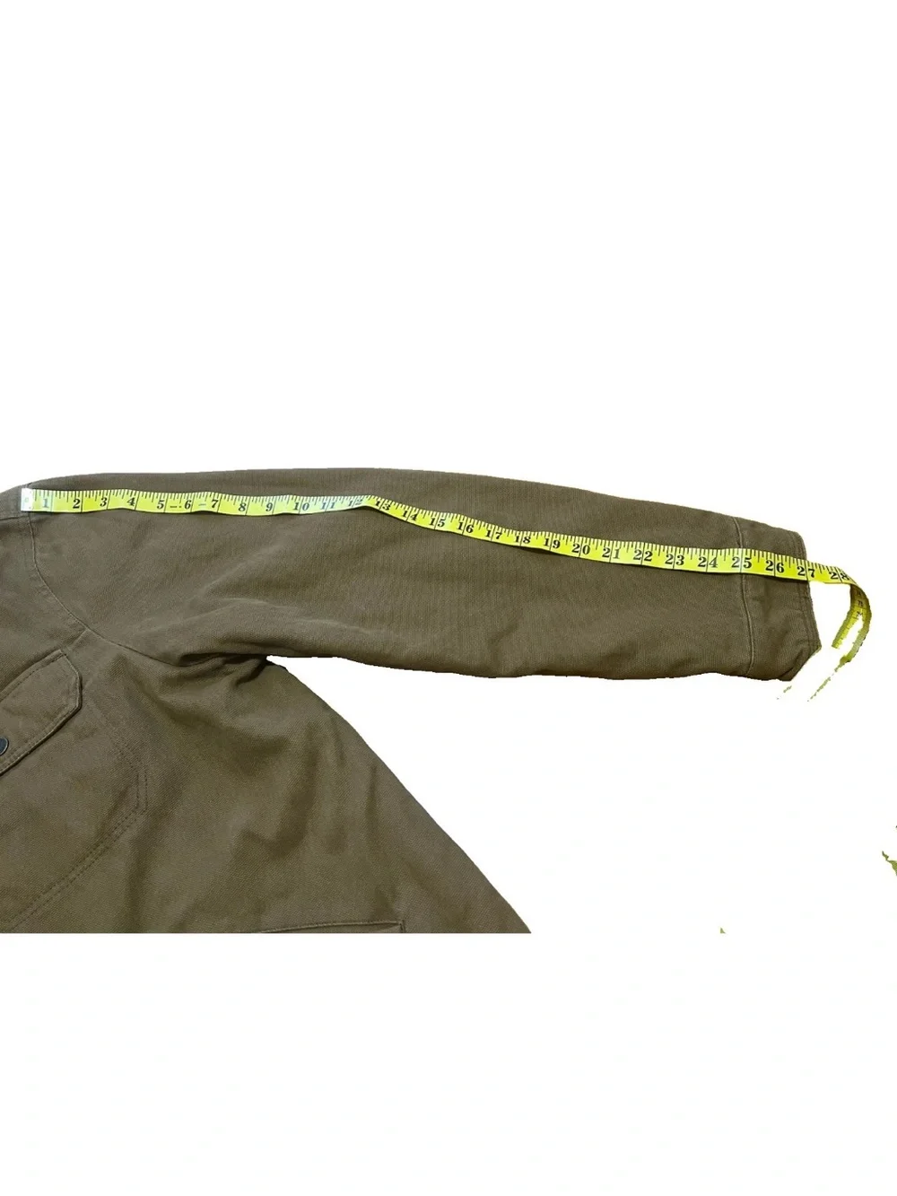 Levi’s Brown Canvas Work Jacket XXL – Dark Brown Corduroy Collar